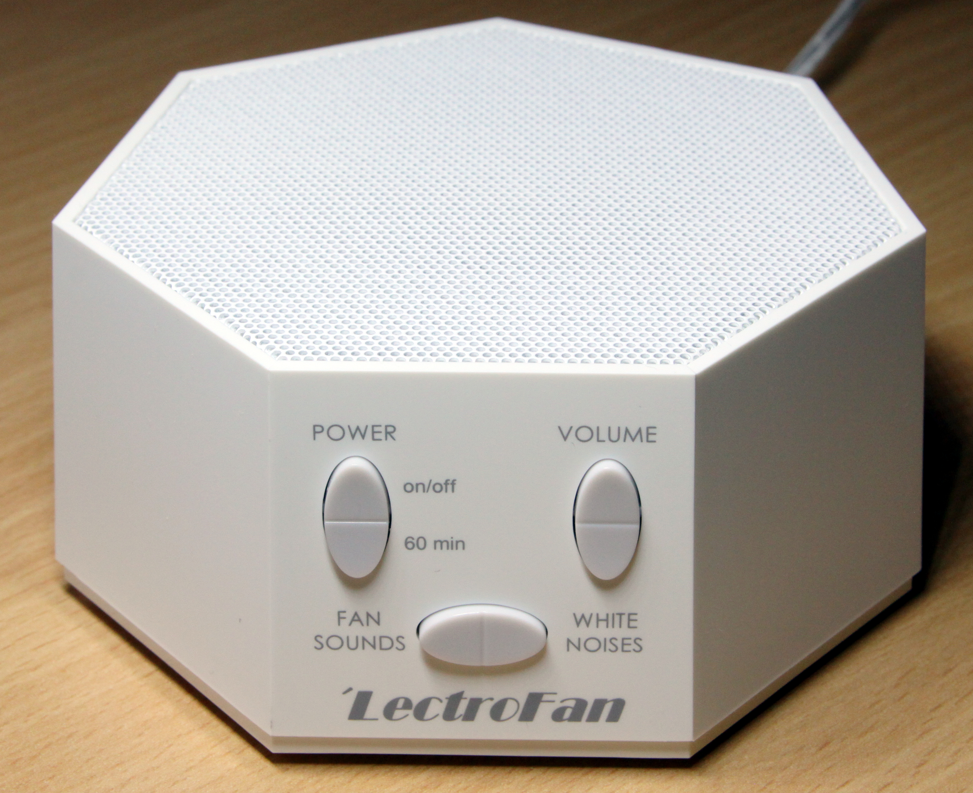 A white noise machine device