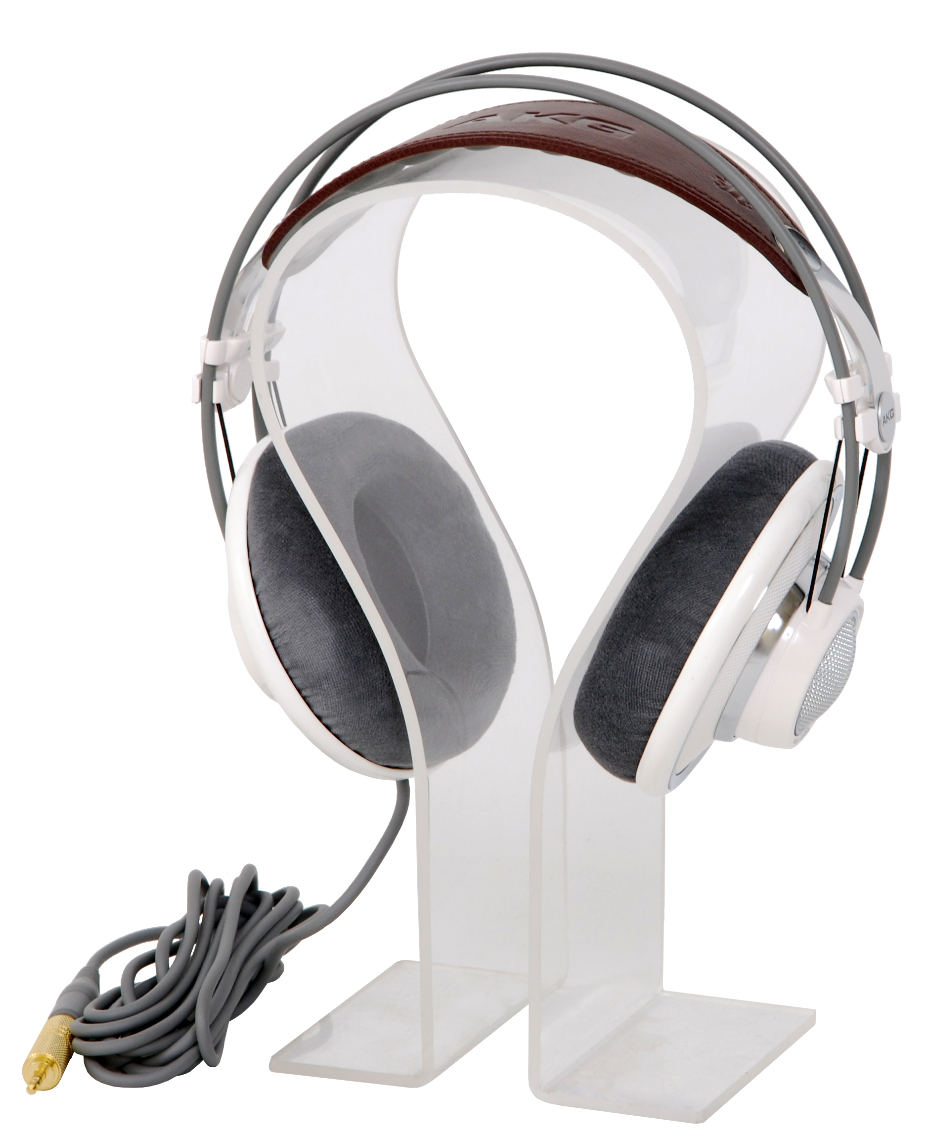 A pair of over-ear reference headphones